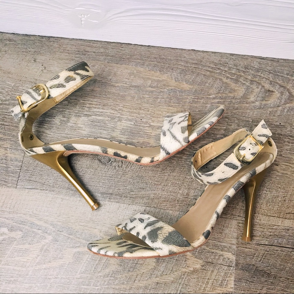 Stuart Weitzman Stiletto Ankle Strap Heels